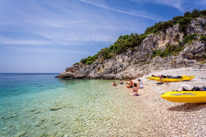 Dugi Otok - full day kayak adventure - Sakarun Beach and picigin: the playful finale