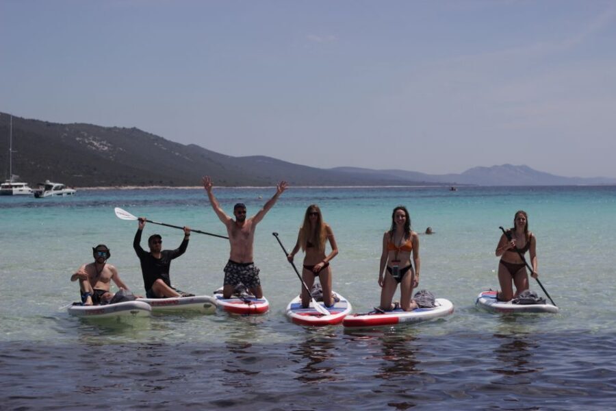 From Zadar: Full Day Dugi Otok Guided Paddle Board Tour - Dugi Otok SUP from Zadar: ferry flow, meeting point, and first paddles