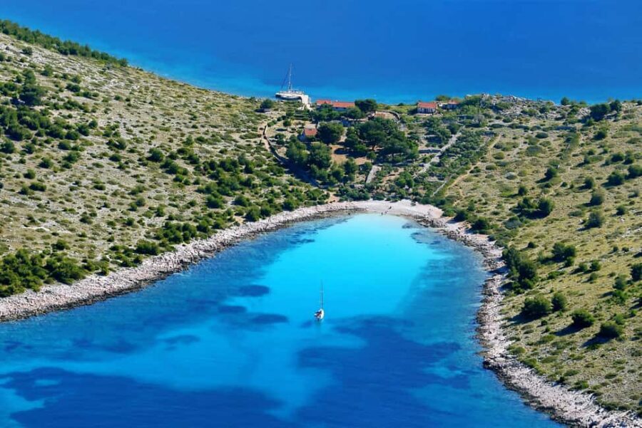 From Zadar: Kornati National Park & Telašćica Boat Tour - Snorkeling stops at Kornati: rugged islands, clear water, and crowd reality