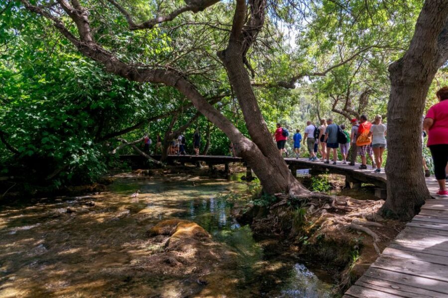 From Zadar: Krka National Park and Waterfalls Day Trip - The cruise from Skradin to Skradinski Buk: the best “reset” moment