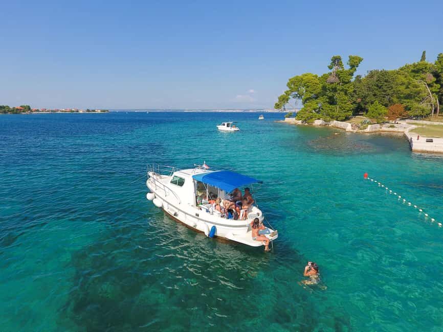 half day group speedboat tour of the islands around Zadar - Key points at a glance