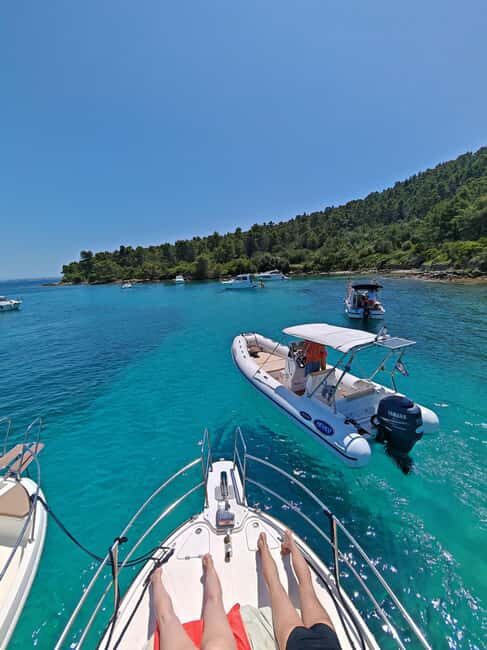 half day group speedboat tour of the islands around Zadar - Stop 2: Ugljan with an aperitif and longer snorkeling (about 1 hour)