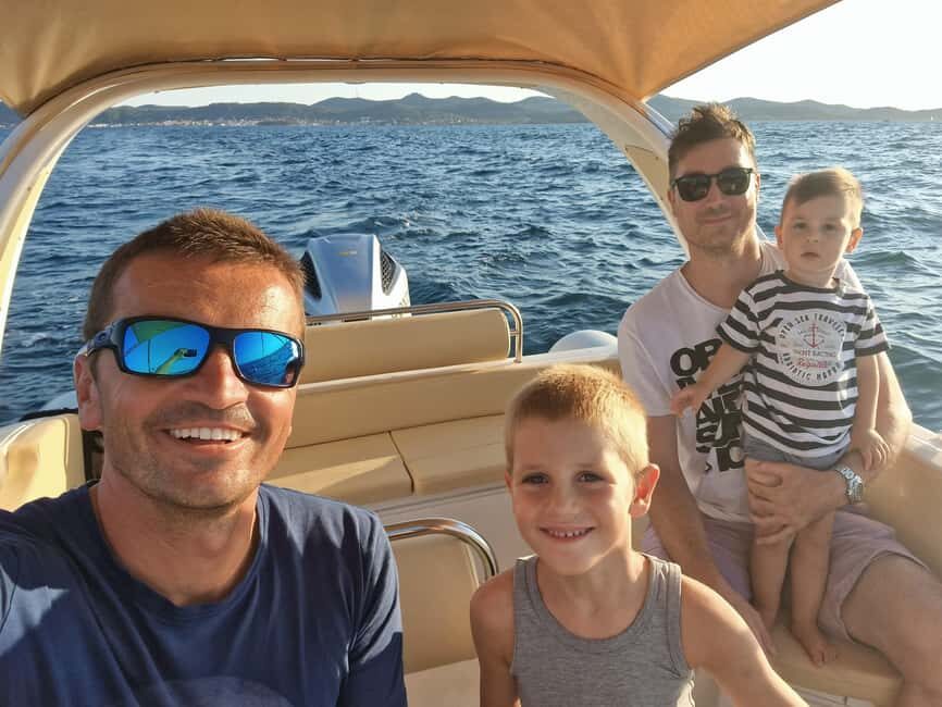 Island Adventure – Ugljan by Speedboat - Zadar departure and the quick ride to Preko