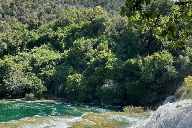 Krka Waterfalls private transfer with Pickup & Drop Off - Coming back to Skradin: beach time, coffee, and easy meals