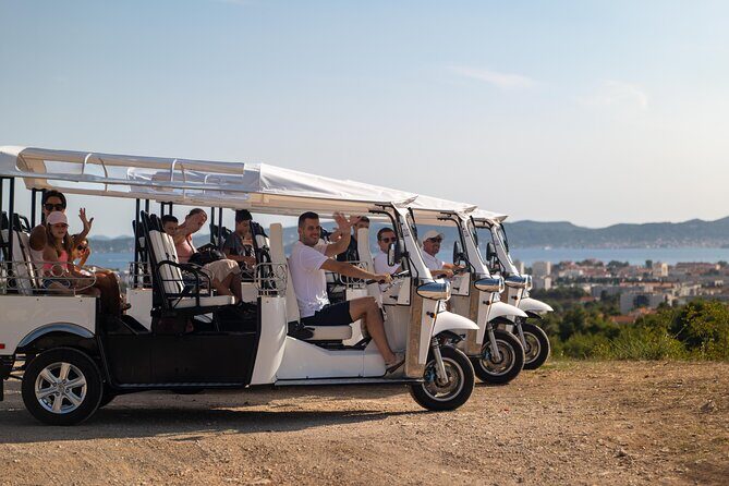 Panorama guided Zadar Eco Tuk Tuk tour - Pickup Around Zadar and the Cruise-Port Friendly Approach