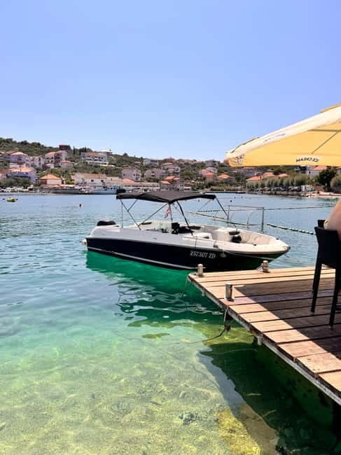 Private speedboat adventure to Zadar Islands with drinks - The secluded beach breaks: time for swimming, photos, and local quiet