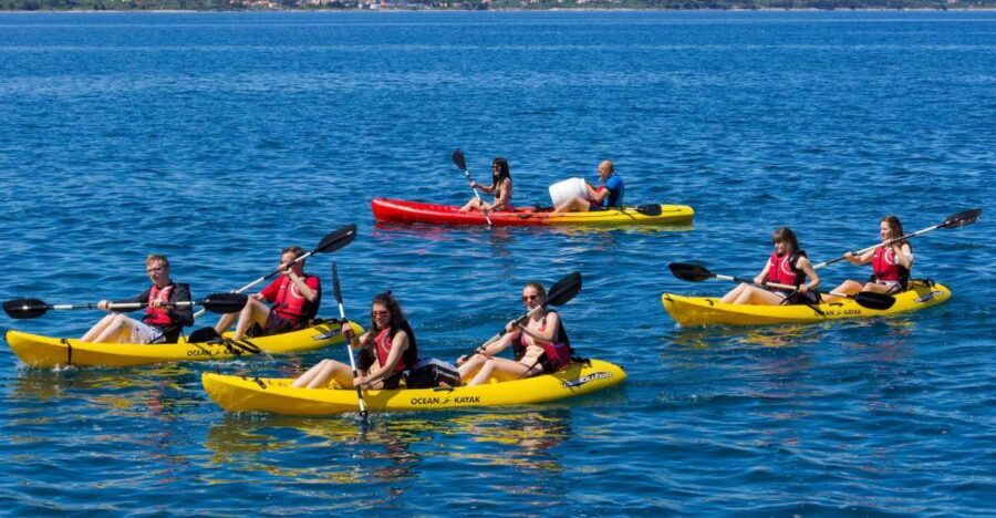 Zadar: 3–Hour Kayak Tour - The swim stop and beach bar break: how to make it enjoyable