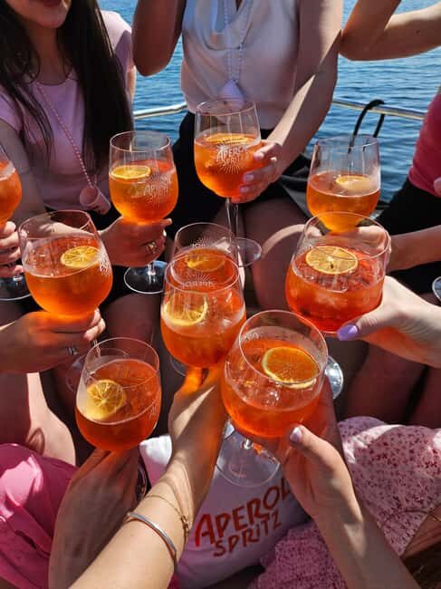 Zadar: 3 Islands Luxury Boat Tour with Aperol Spritz - The final anchor stop between Ugljan and Školjić: snorkel, sun, or explore