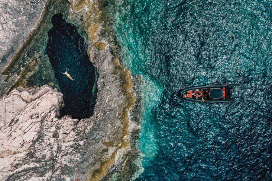 Zadar: Dugi Otok, Kornati Park, Sakarun Beach Speedboat Tour - The Michelle shipwreck snorkeling: fish, coral, and a goal for your swim