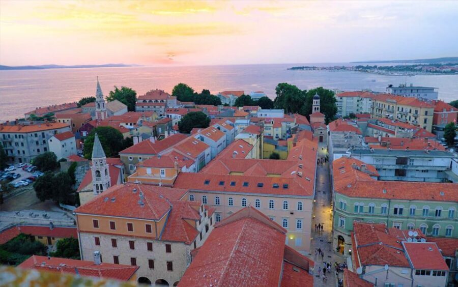 Zadar: Guided City Walking Tour - Roman Forum covered with archaeological remains: seeing layers, not just one era