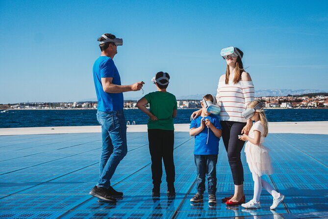 Zadar Guided Tour with Virtual Reality Experience - Sea Organ and Greeting to the Sun: ending with a modern landmark and a crusader story