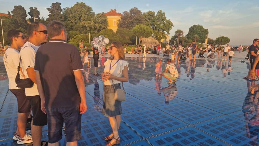 Zadar: Hidden Gems and History Tour - Meeting at Greeting to the Sun: a fast start with a big timeline