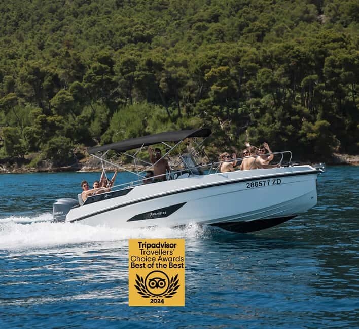 Zadar: Island Hopping Speedboat Adventure with Aperol Spritz - Key things you’ll notice fast