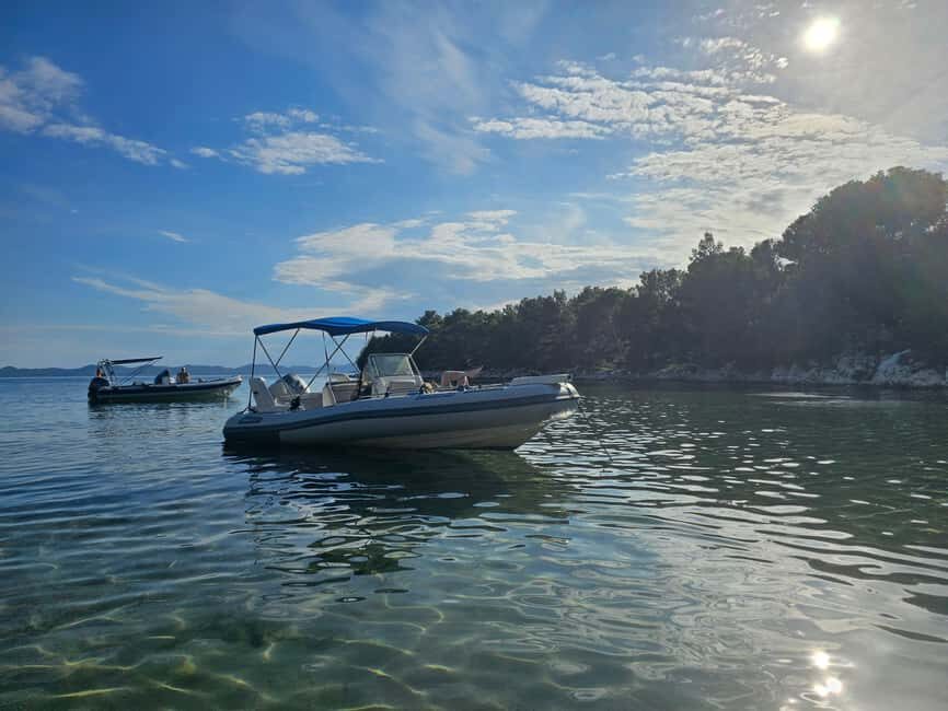Zadar Islands: Private Hidden Treasures Speedboat Tour - Boat comfort, included gear, and what you should bring