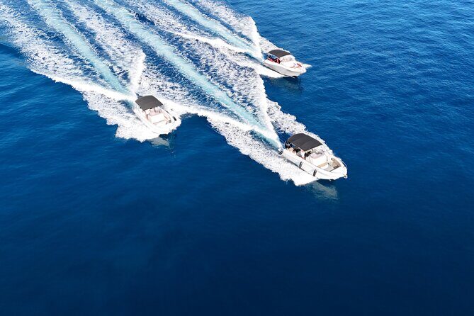 Zadar: Original Island-Hopping Speedboat Tour - Preko and Galevac: beach time plus an island swim-over option