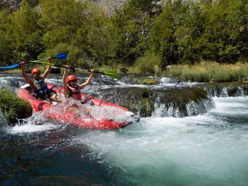 Zadar: River Zrmanja Guided Kayak Safari & Waterfalls - Before you paddle: changing, instructions, and a calm start