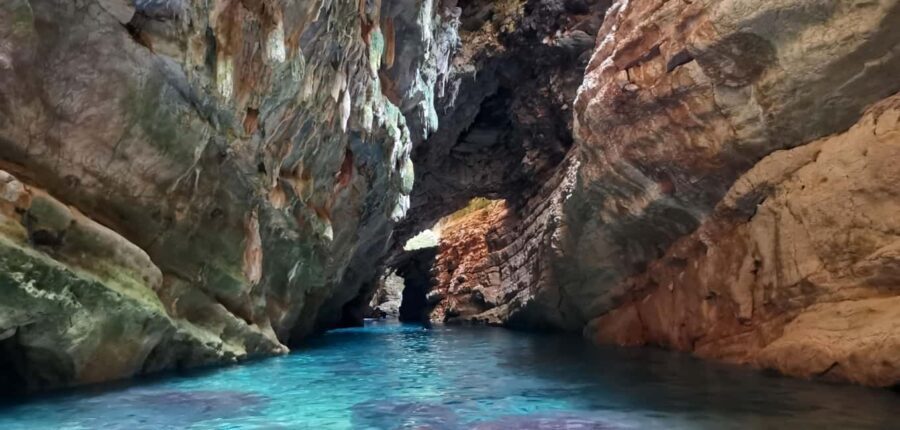 Zadar: Sakarun, Cave, Blue Lagoon, Dragon Eye & Snorkel Tour - Golubinka Sea Cave: Photo Stop Energy With Real Water Time