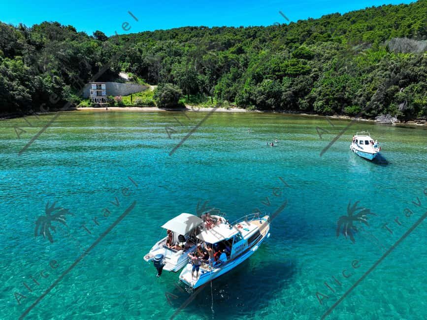 Zadar: Speedboat Escapade 3 stops & Snorkeling & Local Wine - Kostanj Bay snorkeling: 40 minutes in clear water
