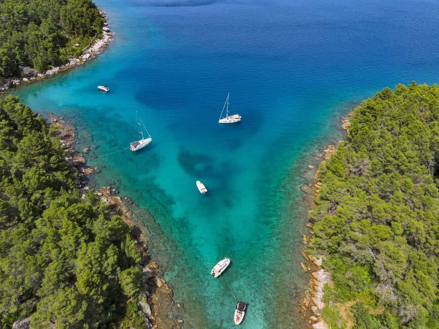 Zadar: Speedboat tour Best of 4 Islands 6 Stops with Lunch! - Molat’s Pješčana Uvala: longer beach time and a calmer feel