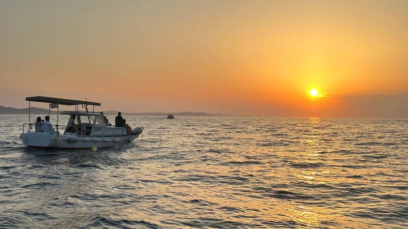 Zadar: Sunset boat tour with champagne - The skipper/guide: smooth handling and useful Zadar tips