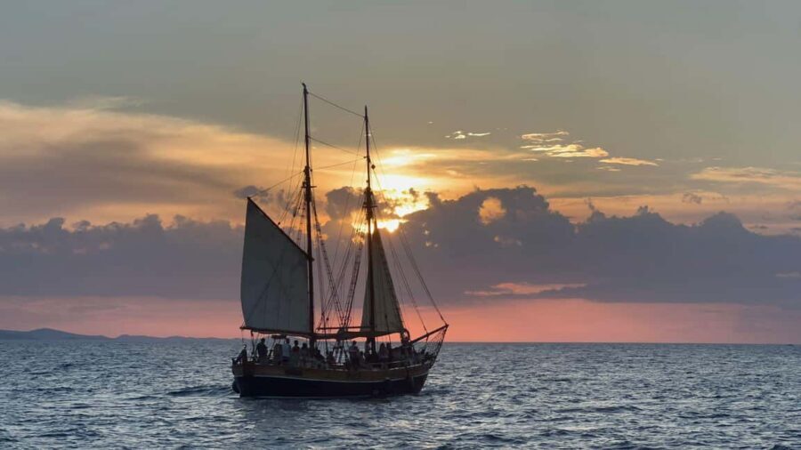 Zadar: Sunset Cruise on Traditional Boat with Wine - A Zadar sunset you can actually enjoy from the water