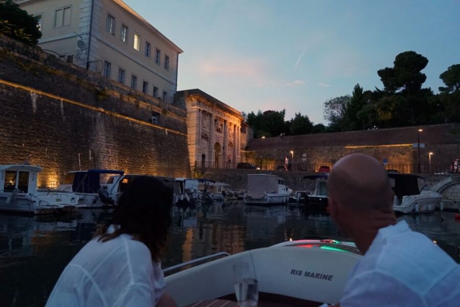 Zadar: Sunset & Nighttime Cruise with Sparkling Wine - Sea Organ from the water: when sound becomes part of the show