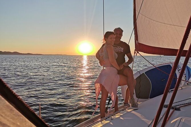 Zadar Sunset sailing experience - Getting aboard at Obala kneza Trpimira 3: easy start, no big drama