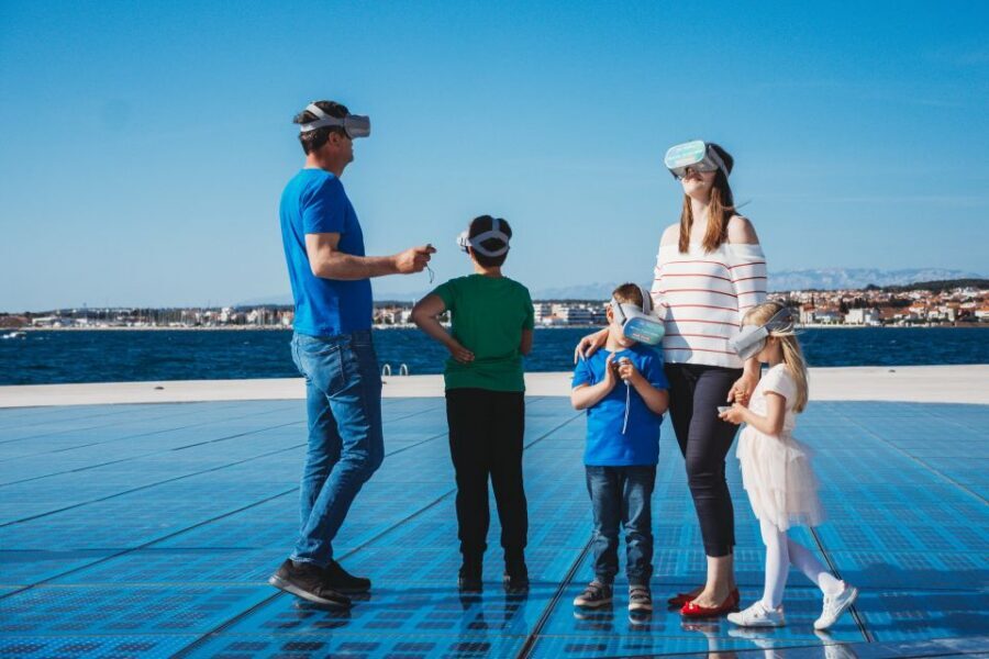 Zadar: Virtual Reality Guided History Walking Tour - St. Chrysogonus’ Church: a rare interior you don’t usually get